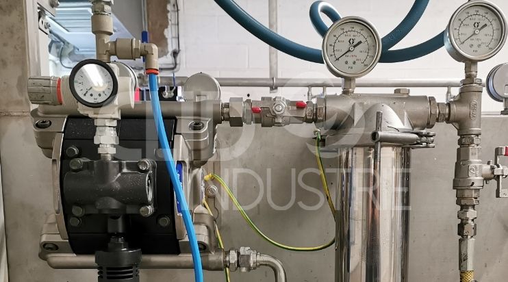 machine dosage peinture application